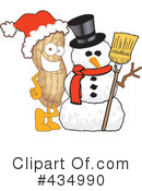Peanut Character Clipart #434990 by Mascot Junction