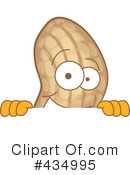 Peanut Character Clipart #434995 by Mascot Junction