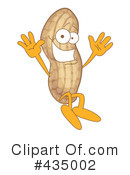 Peanut Character Clipart #435002 by Mascot Junction