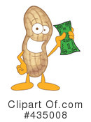 Peanut Character Clipart #435008 by Mascot Junction