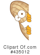 Peanut Character Clipart #435012 by Mascot Junction