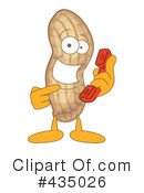 Peanut Character Clipart #435026 by Mascot Junction