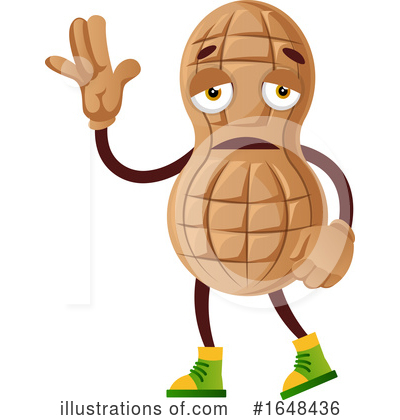 Royalty-Free (RF) Peanut Clipart Illustration by Morphart Creations - Stock Sample #1648436