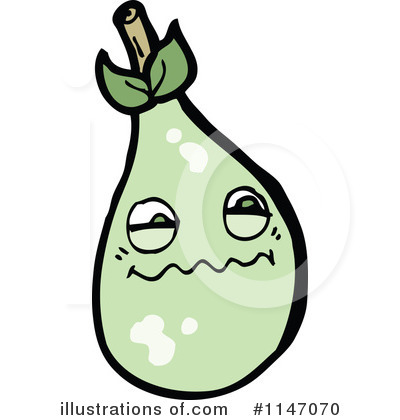 Royalty-Free (RF) Pear Clipart Illustration by lineartestpilot - Stock Sample #1147070