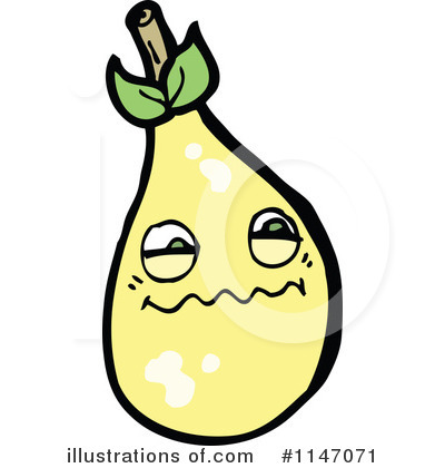 Royalty-Free (RF) Pear Clipart Illustration by lineartestpilot - Stock Sample #1147071