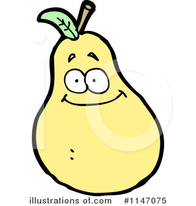 Pear Clipart #1147075 by lineartestpilot