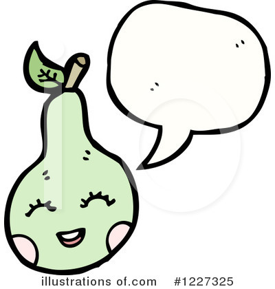 Royalty-Free (RF) Pear Clipart Illustration by lineartestpilot - Stock Sample #1227325