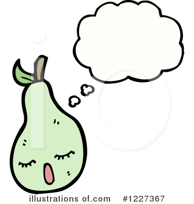 Royalty-Free (RF) Pear Clipart Illustration by lineartestpilot - Stock Sample #1227367