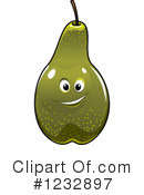 Pear Clipart #1232897 by Vector Tradition SM
