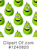 Pear Clipart #1240820 by Vector Tradition SM