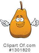 Pear Clipart #1301820 by Vector Tradition SM
