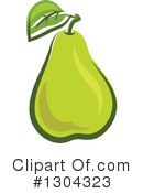 Pear Clipart #1304323 by Vector Tradition SM