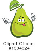 Pear Clipart #1304324 by Vector Tradition SM