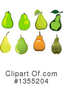 Pear Clipart #1355204 by Vector Tradition SM