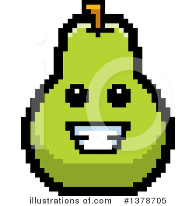 Royalty-Free (RF) Pear Clipart Illustration by Cory Thoman - Stock Sample #1378705