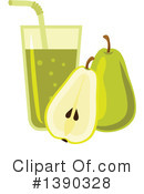 Pear Clipart #1390328 by Vector Tradition SM