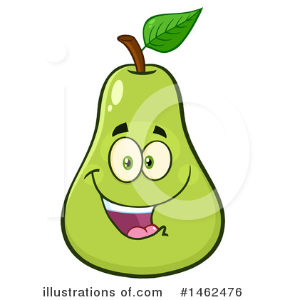 Royalty-Free (RF) Pear Clipart Illustration by Hit Toon - Stock Sample #1462476