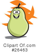 Pear Clipart #26463 by David Rey