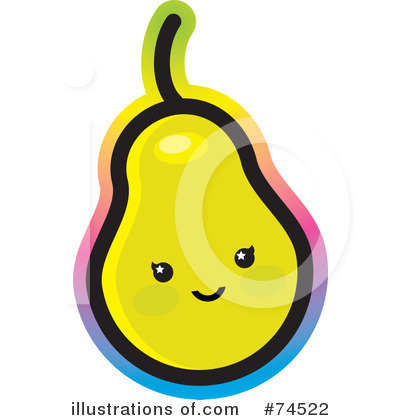 Pear Clipart #74522 by Monica