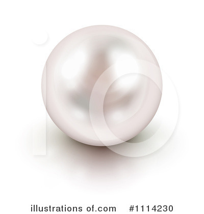 Royalty-Free (RF) Pearl Clipart Illustration by Oligo - Stock Sample #1114230