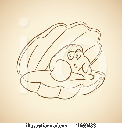 Royalty-Free (RF) Pearl Clipart Illustration by cidepix - Stock Sample #1669483