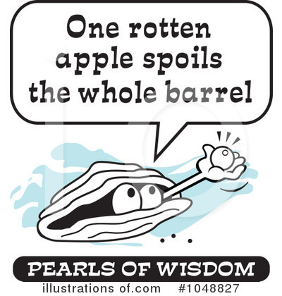 Pearls Of Wisdom Clipart #1048827 by Johnny Sajem