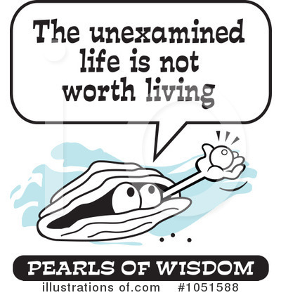 Pearl Of Wisdom Clipart #1051588 by Johnny Sajem