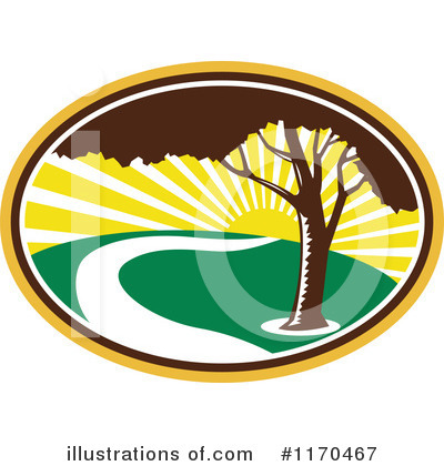 Royalty-Free (RF) Pecan Tree Clipart Illustration by patrimonio - Stock Sample #1170467