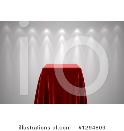 Royalty-Free (RF) Pedestal Clipart Illustration by stockillustrations - Stock Sample #1294809