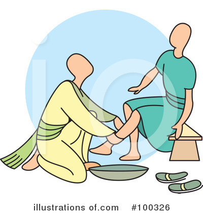 Royalty-Free (RF) Pedicure Clipart Illustration by Lal Perera - Stock Sample #100326