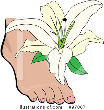 Foot Clipart #97067 by Pams Clipart