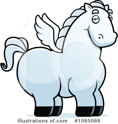 Royalty-Free (RF) Pegasus Clipart Illustration by Cory Thoman - Stock Sample #1065066
