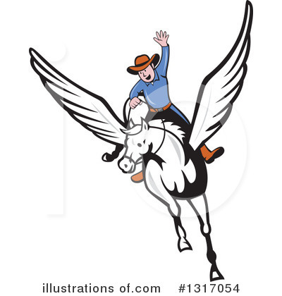 Pegasus Clipart #1317054 by patrimonio