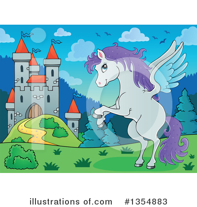 Pegasus Clipart #1354883 by visekart