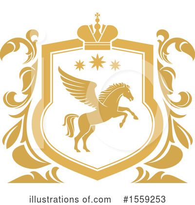 Royalty-Free (RF) Pegasus Clipart Illustration by Vector Tradition SM - Stock Sample #1559253