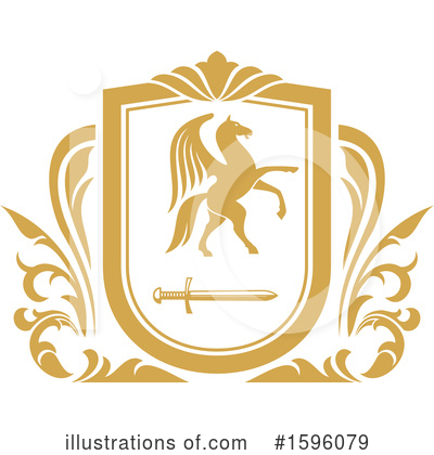 Royalty-Free (RF) Pegasus Clipart Illustration by Vector Tradition SM - Stock Sample #1596079