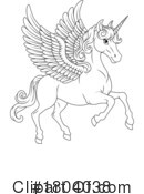 Pegasus Clipart #1804038 by AtStockIllustration