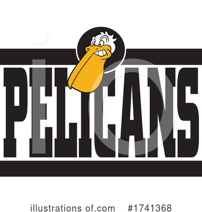 Pelican Clipart #1741368 by Johnny Sajem