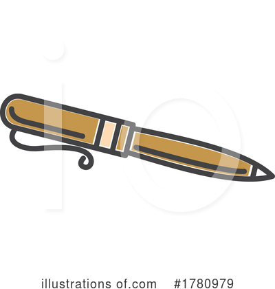 Pen Clipart #1780979 by Vector Tradition SM
