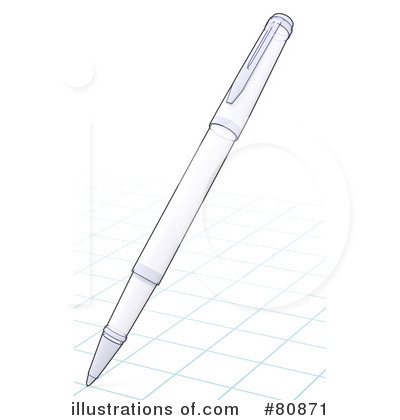 Pen Clipart #80871 by Leo Blanchette