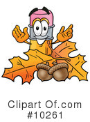 Pencil Clipart #10261 by Mascot Junction