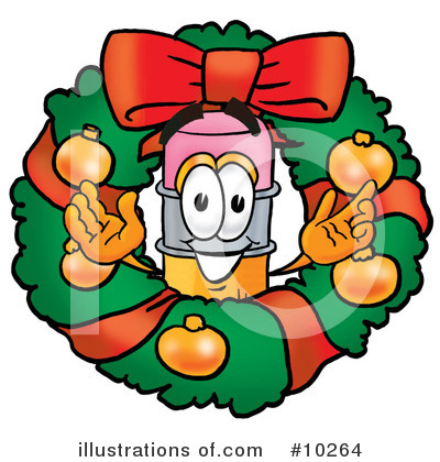 Royalty-Free (RF) Pencil Clipart Illustration by Mascot Junction - Stock Sample #10264