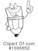 Pencil Clipart #1096652 by Hit Toon