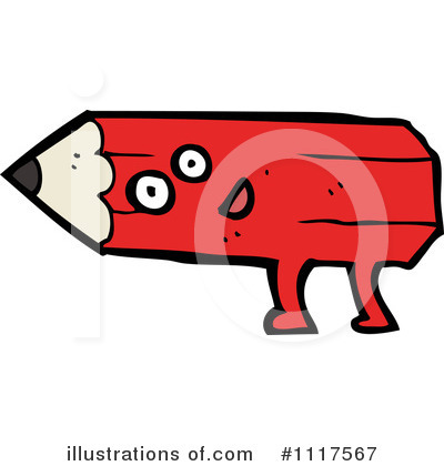 Royalty-Free (RF) Pencil Clipart Illustration by lineartestpilot - Stock Sample #1117567
