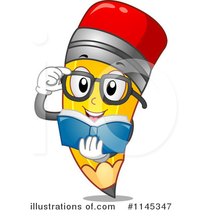 Royalty-Free (RF) Pencil Clipart Illustration by BNP Design Studio - Stock Sample #1145347