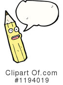 Pencil Clipart #1194019 by lineartestpilot