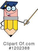 Pencil Clipart #1202388 by Hit Toon
