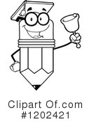 Pencil Clipart #1202421 by Hit Toon
