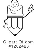 Pencil Clipart #1202426 by Hit Toon