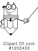 Pencil Clipart #1202433 by Hit Toon